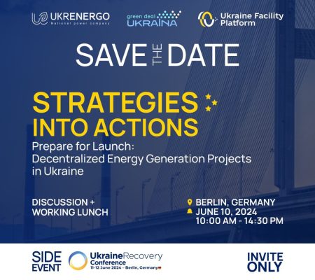 Ukraine Facility Platform (UAFP) continues to develop energy-independent Ukraine